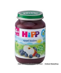 Hipp Organic Fruit Apple and Blueberry from 4 months  190g